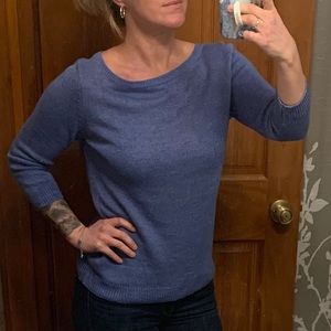 Talbots blue sweater